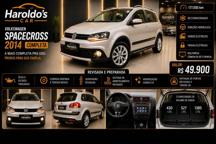 Volkswagen Spacecross 1.6 MI Total Flex 8V 2014