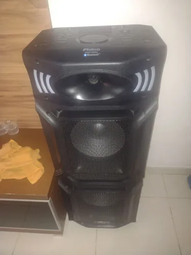 Aparelho de som Philco PCX 1500 torre de som
