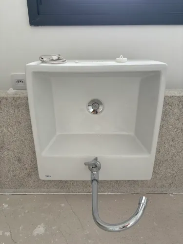 Bancada de mármore lavabo 