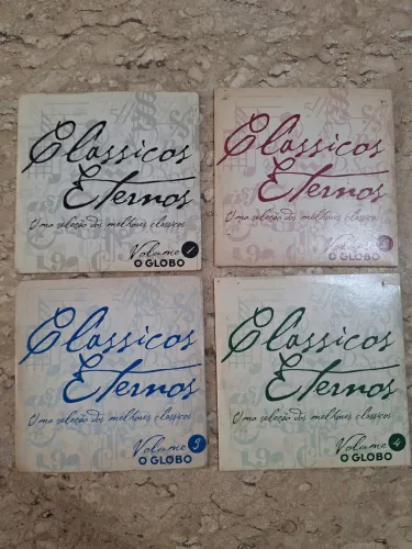 Cds CLÁSSICOS ETERNOS jornal o Globo