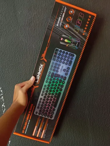 Conjunto Teclado e Mouse Gamer