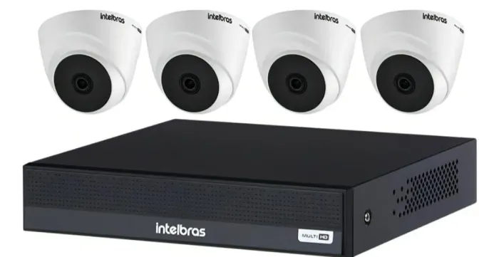 Instalação de câmeras de segurança intelbras