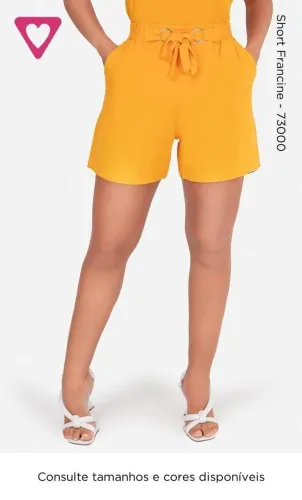 Short feminino adulto