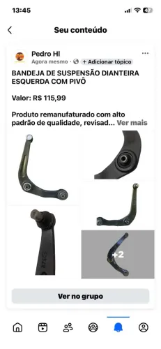 Recuperação bandeja (lek) Peugeot 206/207