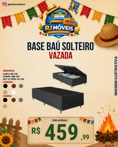 BASE BAÚ SOLTEIRO