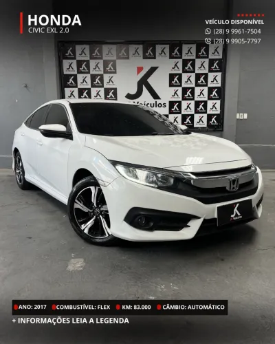 Honda Civic Sedan EXL 2.0 Flex 16V Aut.4p 2017