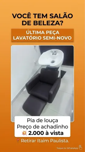 Lavatório semi novo