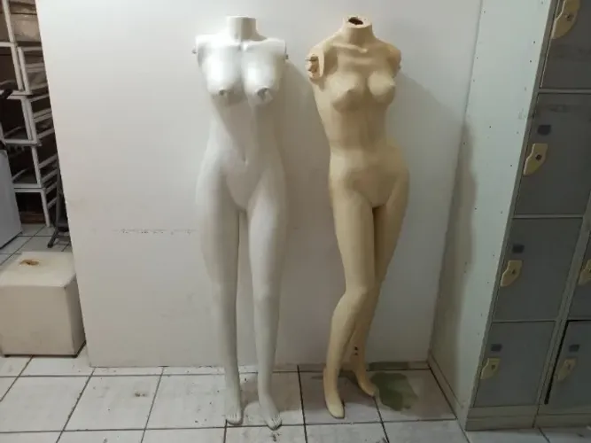 Manequim sem Braço Cabeça e Base 