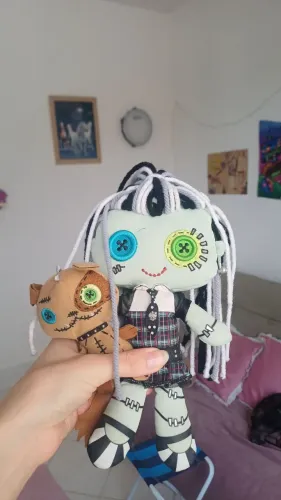 FRANKIE E WIZZIT PELUCIA 2010 MONSTER HIGH