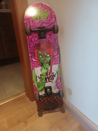 Skate Profissional Zombie Verde DZ-00