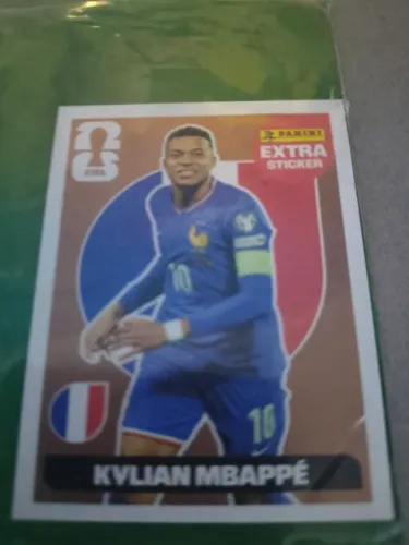 Figurinha bronze do kilian mbappé