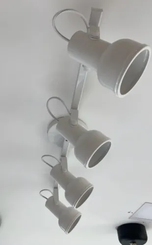 Luminária Spot Trilho Branco