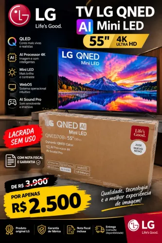 Tv LG 55 Polegadas Lacrada