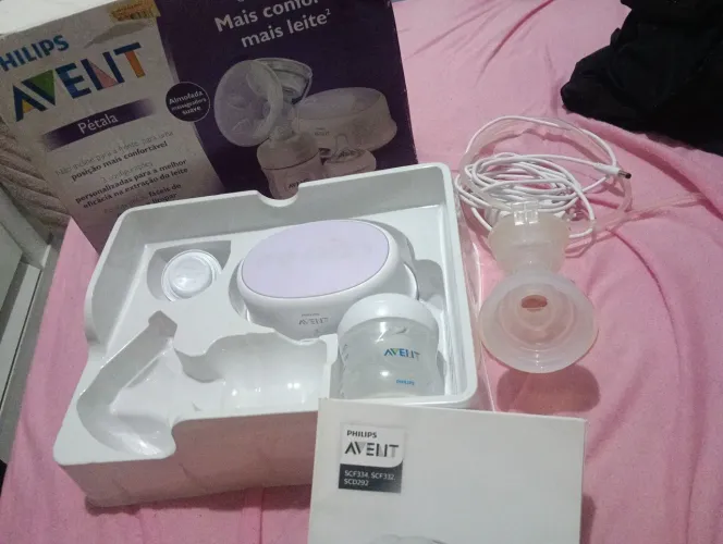 Bomba de tirar leite, Philips agente, poucos meses de uso, completa com manual e tudo...