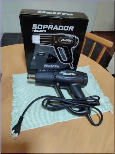Soprador Térmico Belffe 1500/2000W com 2 Níveis de Temperatura Novo