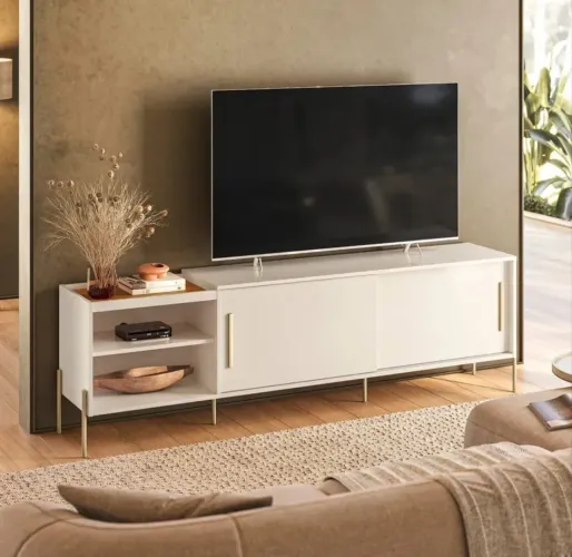 Rack maré dsgnier elegante p/tv de até 60 novo a pronta entrega