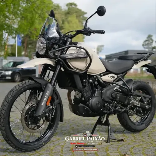 GABRIEL - LANÇAMENTO ROYAL ENFIELD HIMALAYAN 450cc KAZA BROWN
