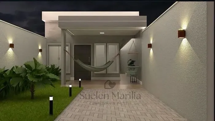 Casa na planta, Cascavel-ce entrada facilita, documentação grátis