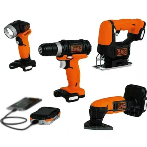 Jogo de ferramentas a bateria Gopak ( Black & Decker )