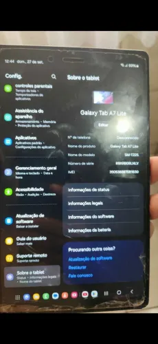 A venda tablet samsung tab A7 lite