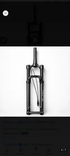 Suspensão para bike
