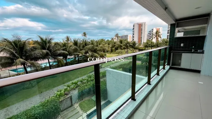 Apartamento mobiliado com 3 suítes para aluguel no Cond. Paradiso na Reserva do Paiva - Ca