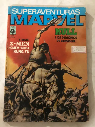 Superaventuras Marvel n° 23 - com a página do dicionário Marvel