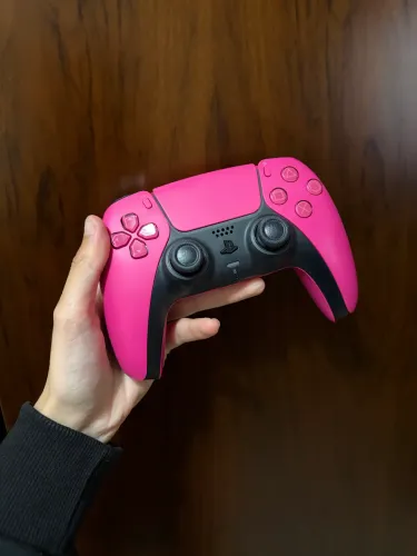 Controle ps5 rosa