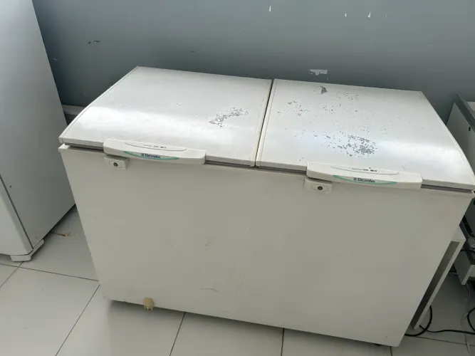 Freezer bem conservado