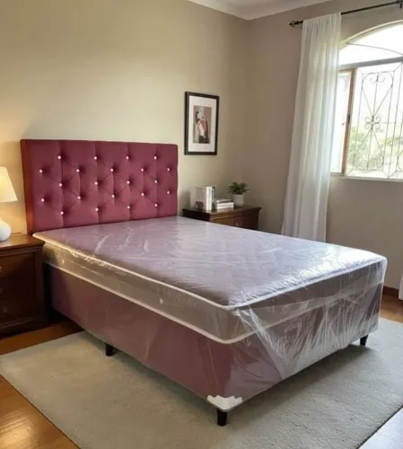 Cama box espuma