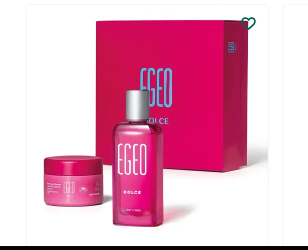 Kit Egeo dolce (perfume + hidratante)