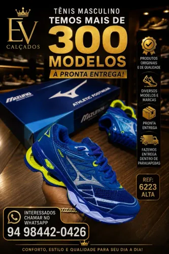 Tênis masculino a pronta entrega