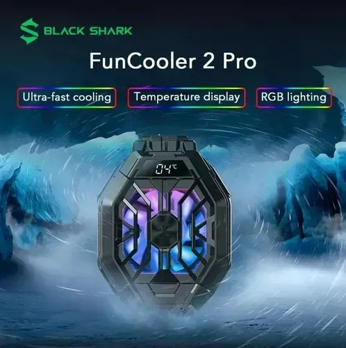 Black Shark Funcooler 2 Pro - Cooler para Smartfone - Tá novo, em estado de zero uso
