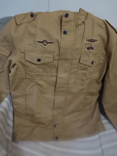 Casaco Militar Verde Masculino 