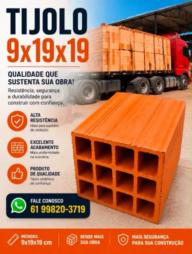 Tijolo  tijolos  cerâmico 