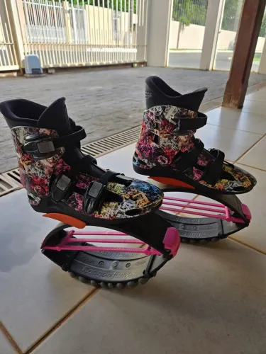 Kangoo Jumps Original tamanho M + bolsa de transporte - Excelente estado!!!!!