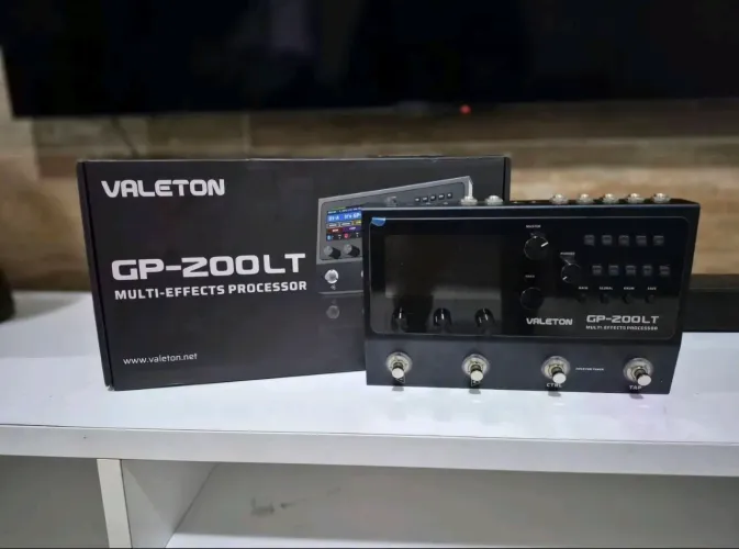 VALETON GP-200LT TROCO EM NOTEBOOK 