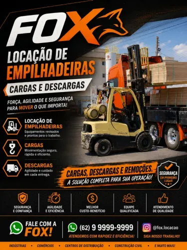 Locação de empilhadeira 