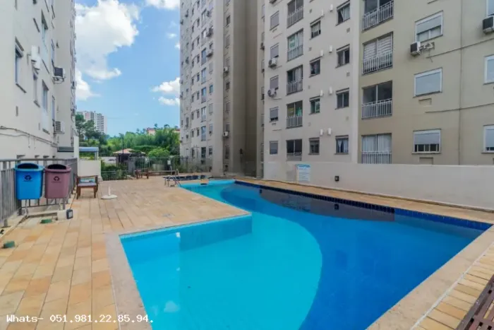 Apartamento para Venda em Porto Alegre, Jardim Itu, 2 dormitórios, 1 banheiro, 1 vaga