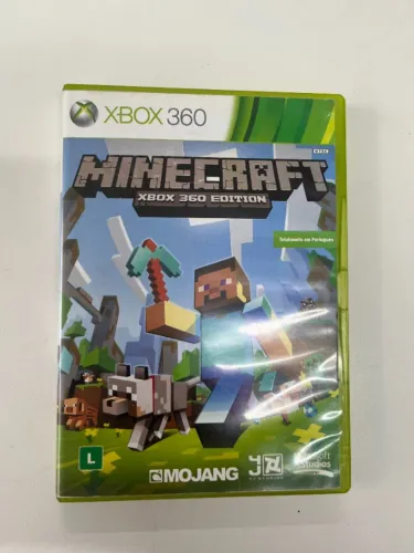 JOGO MINECRAFT XBOX 360 EDITION SEMINOVO - XBOX 360