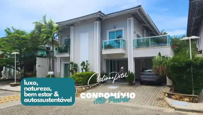 LUXO, BEM ESTAR E AUTOSSUSTENTÁVEL EM CONDOMÍNIO ALTO PADRÃO