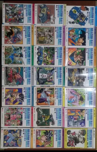 Coleção completa Dragon ball em japonês