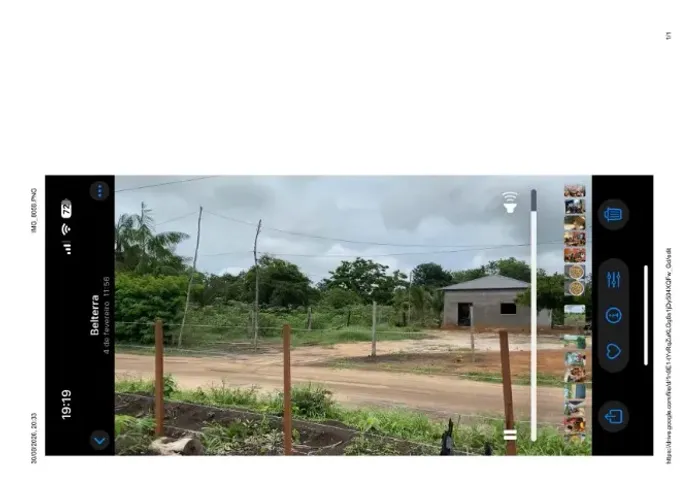 Terreno de 4.000m² (40m X 100m)