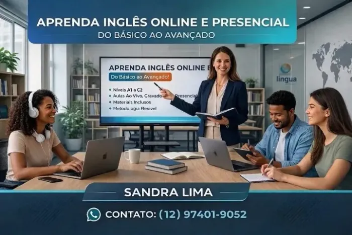Aula de inglês online