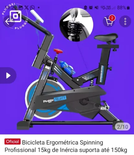 Bike spinning profissional