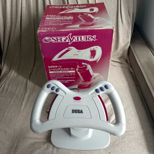 Controle Volante Sega Saturn Excelente
