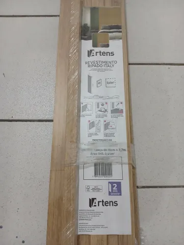 Painel ripado pvc
