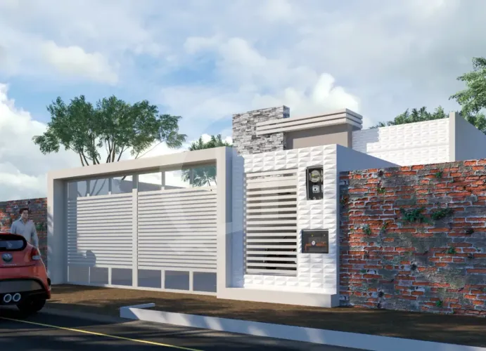 Casa em construção à venda no bairro Aruana