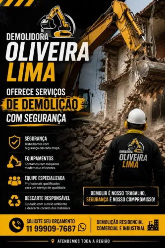 Terraplanagem e Demolição