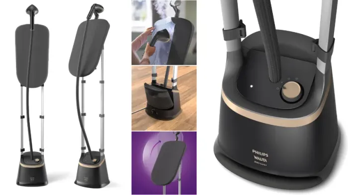 Vaporizador De Roupas Vertical Série 3000 Philips Walita Preto - Ste3170